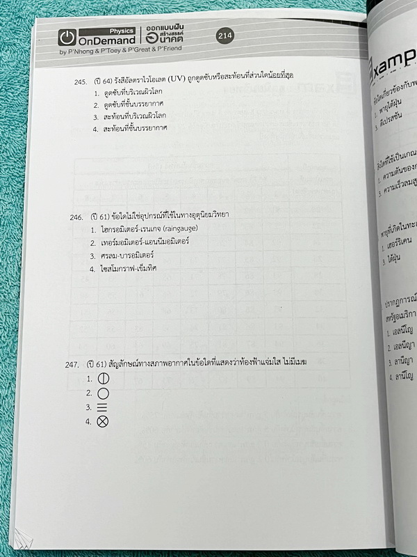 ►สอบเข้าเตรียมอุดม◄ หนังสือกวดวิชาออนดีมานด์ + ไฟล์เฉลย ติวเข้มฟิสิกส์เข้าเตรียมอุดม เล่ม 1-2 ในหนังสือมีสรุปเนื้อหา แนวข้อสอบและโจทย์แบบฝึกหัด อาจารย์มีเน้น Key Idea สำคัญที่ควรจำ ในหนังสือมีจดเล็กน้อย ด้านหลังมีเฉลยของอาจารย์ครบทุกข้อ // ไฟล์เฉลย เป็นไฟ