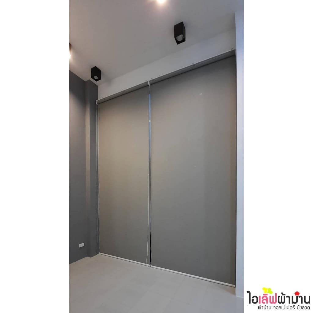 [H488] ผลงานม่านม้วน รุ่นซันสกรีน แสงผ่านได้ 5%... ขอขอบคุณลูกค้าที่เลือกใช้บริการค่า