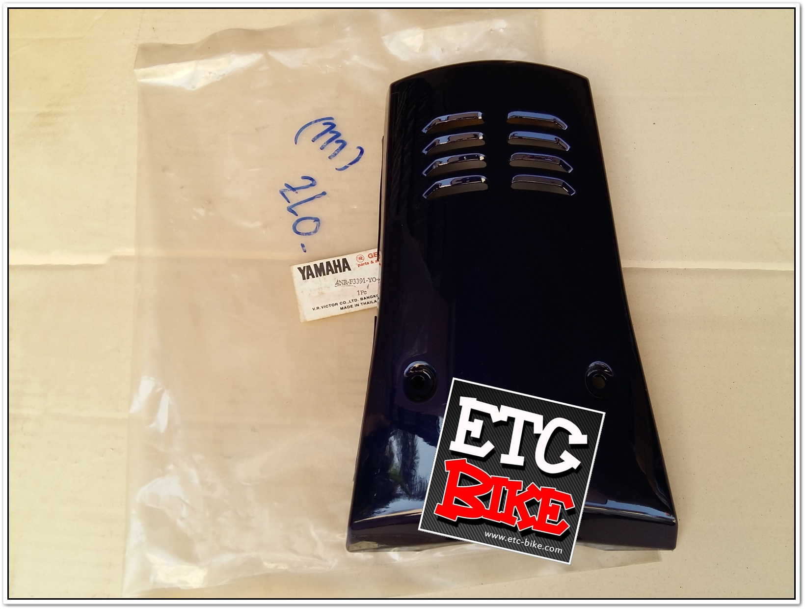 ฝาครอบแตร MATE-111 สีน้ำเงิน แท้