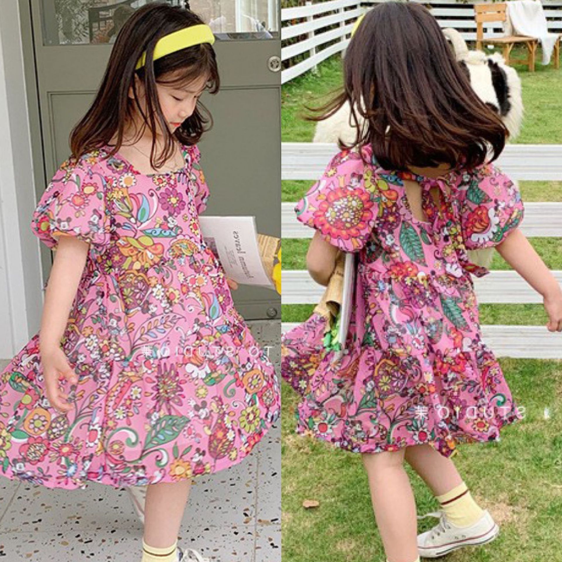yy19 เดรส size 7-15 5 ชุดต่อแพ็ค (เลือกไซส์ได้ ให้ครบแพ็ค)