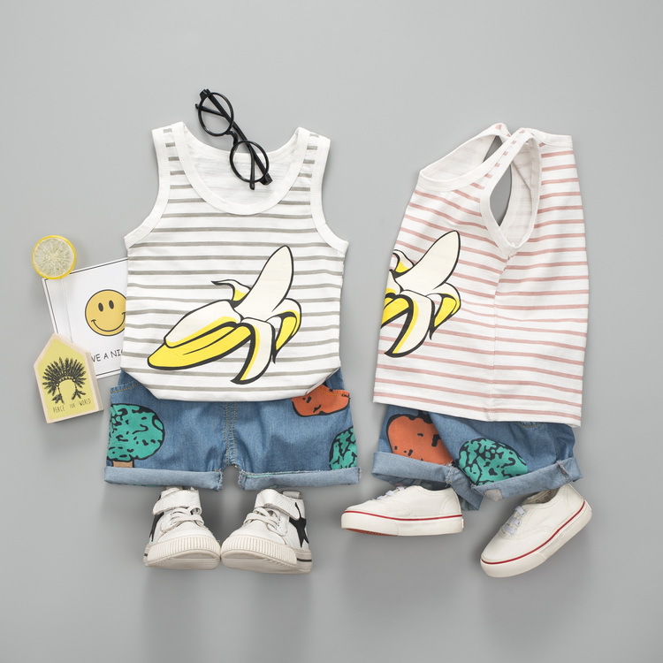ha435 เสื้อกล้าม+กางเกง size 80-110 4ตัวต่อแพ็ค