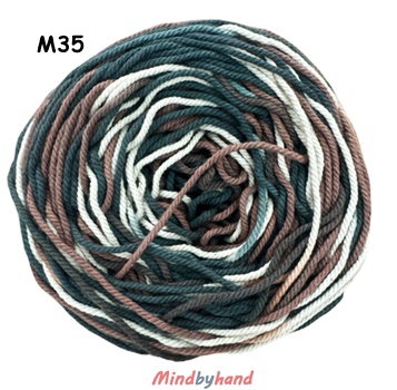 เชือกฟอกสีเหลือบ สี 35