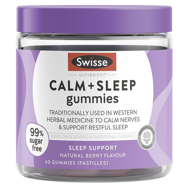 พร้อมส่ง กัมมี่ลดเครียด Swisse Calm And Sleep Gummies