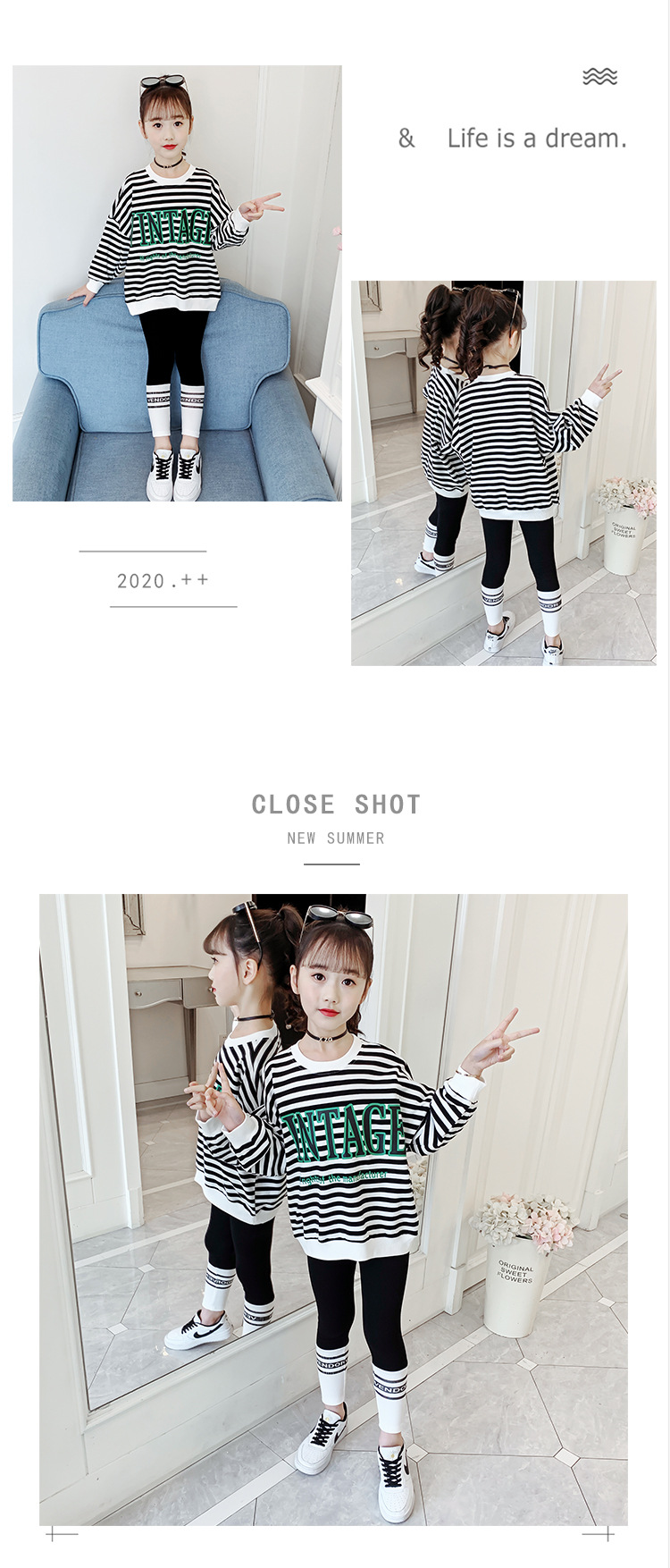 pa593 เสื้อ+กางเกง 110-160 จำนวน 3 ตัวต่อแพ็ค (เลือกไซส์ได้ให้ครบแพ็ค)