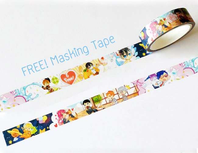 FREE! Masking Tape : Future Fish