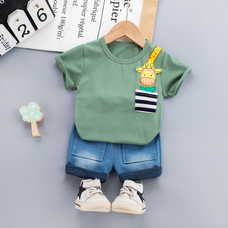 ha1411 เสื้อ+กางเกง size 80-110 จำนวน 4 ตัวต่อแพ็ค