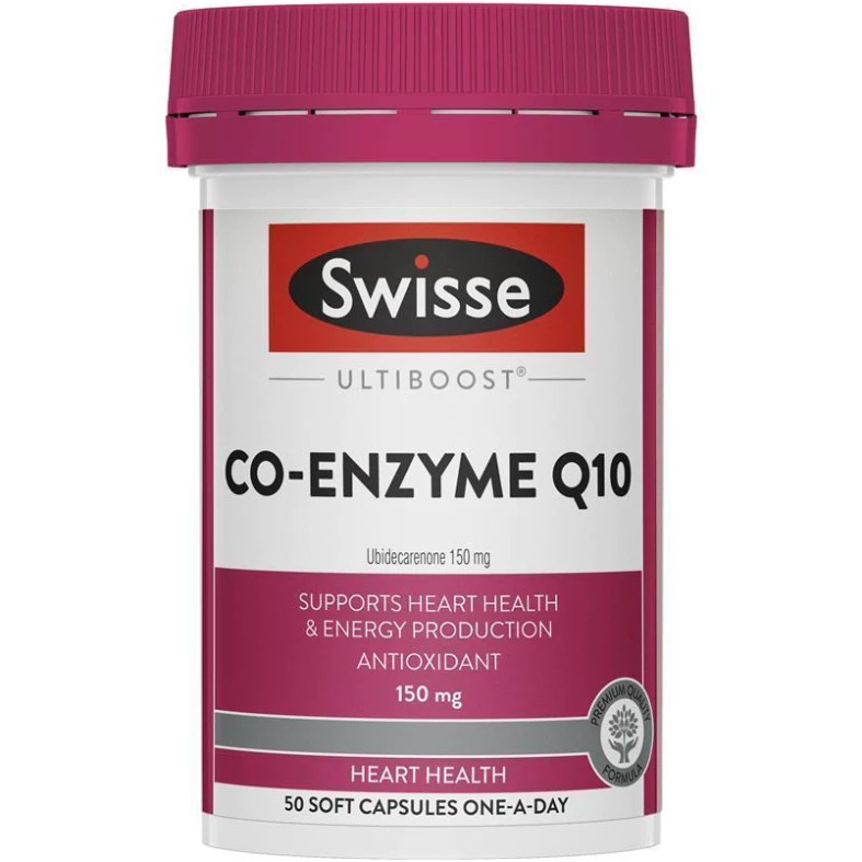 พร้อมส่ง โคเอนไซม์คิวเท็น Swisse Ultraboost CO-ENZYME Q10 150mg