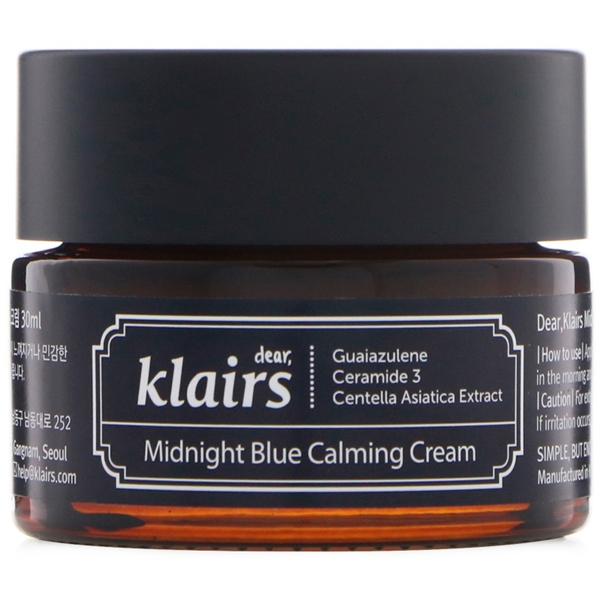 พร้อมส่ง ปลอบประโลมผิวลดรอยแดง Dear Klairs Midnight Blue Calming Cream 30ml.