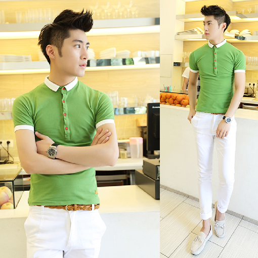 เสื้อผ้าผู้ชาย | เสื้อโปโลผู้ชาย Polo Shirt เสื้อPOLO แฟชั่นเกาหลี