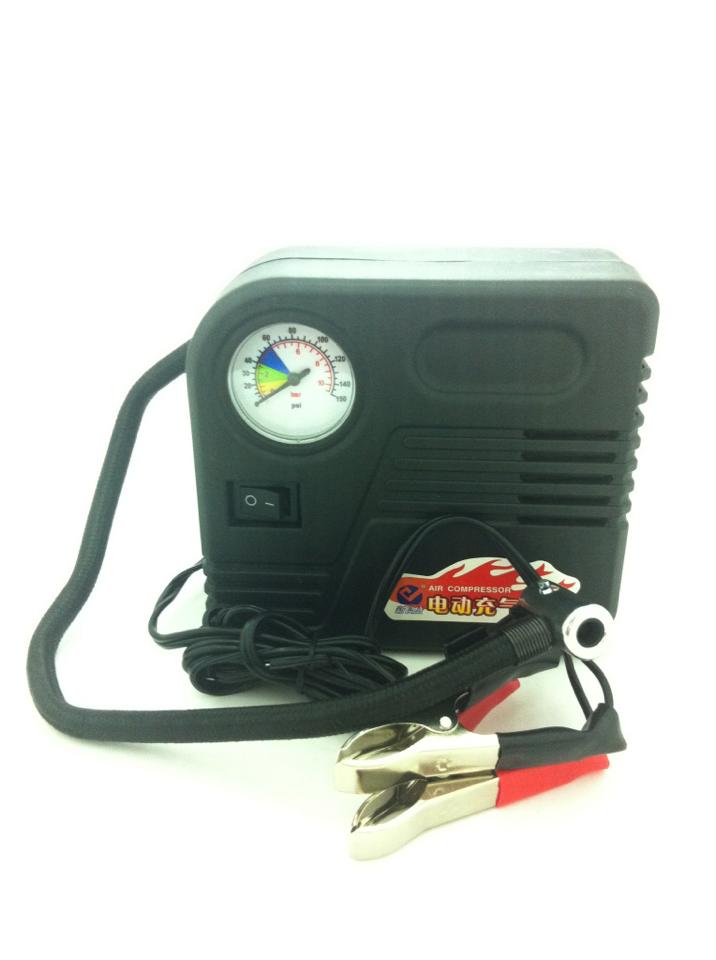 ปั้มลม มอเตอร์ไซต์ Motorcycle air pump Motorcycle tyre inflator 12V