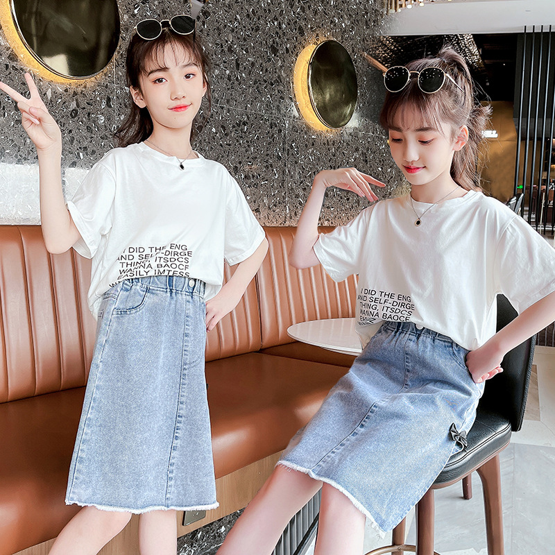 dr5371 เสื้อ+กระโปรง เด็กโต 3 ตัวต่อแพ็ค 110-170 (เลือกไซส์ได้ให้ครบแพ็ค)