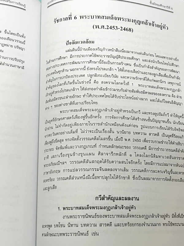 ►หนังสือเรียนโรงเรียนเตรียมอุดม◄ เอกสารประกอบการเรียนรายวิชาภาษาไทย ม.6 จัดทำโดยกลุ่มสาระการเรียนรู้ภาษาไทย มีสรุปเนื้อหาและโจทย์แบบทดสอบเข้มข้น ในหนังสือมีเขียนเล็กน้อย และไม่มีเฉลย หนังสือเล่มใหญ่