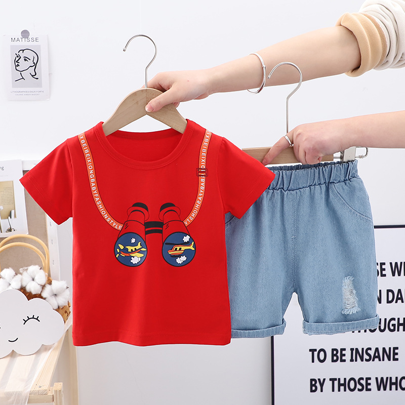ha1342 เสื้อ+กางเกง size 80-120 จำนวน 5 ตัวต่อแพ็ค