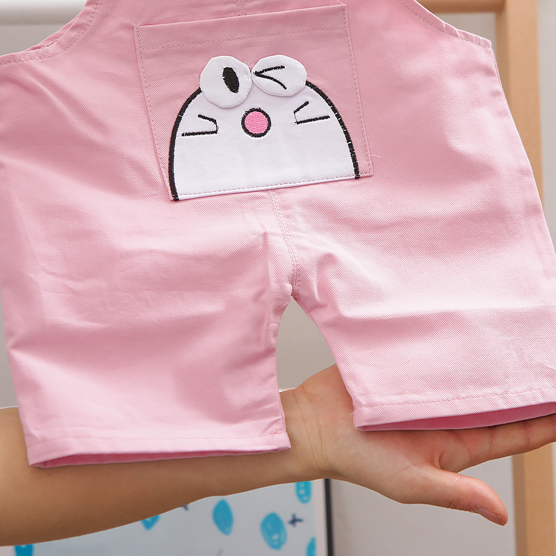 ha1383 เสื้อ+กางเกงเอี๊ยม size 80-110 จำนวน 4 ตัวต่อแพ็ค