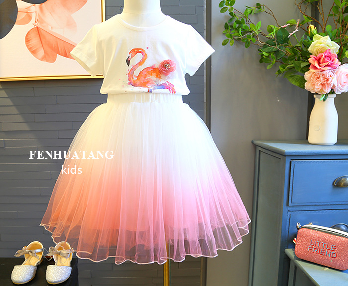 yw901 เสื้อ+กระโปรง size 7-15 5 ชุดต่อแพ็ค