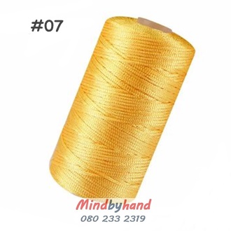 เชือกร่ม ขนาด 1.5 มิล สี 07 Golden