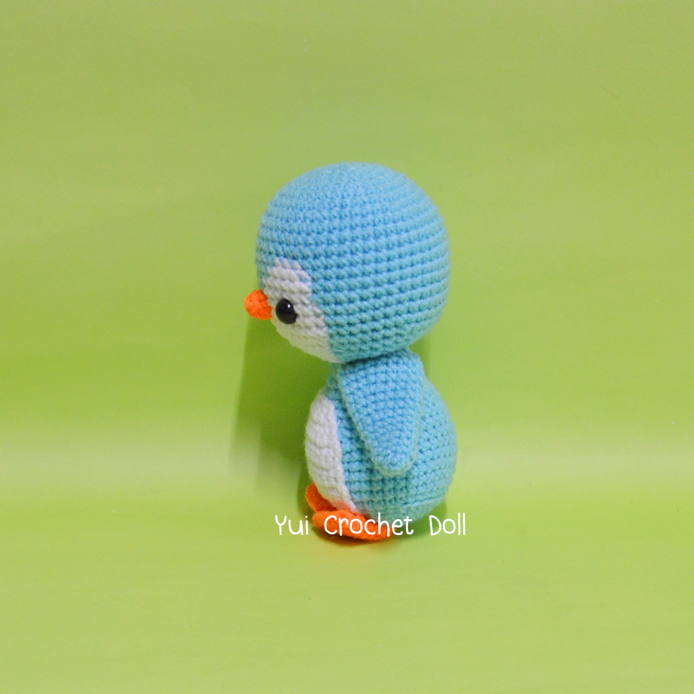 ตุ๊กตาถักไหมพรมเพนกวิน Penguin