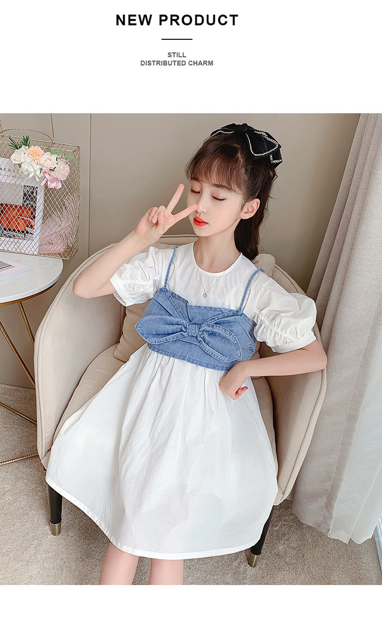 dr4933 เดรส เด็กโต 3 ตัวต่อแพ็ค 110-160 (เลือกไซส์ได้ให้ครบแพ็ค)