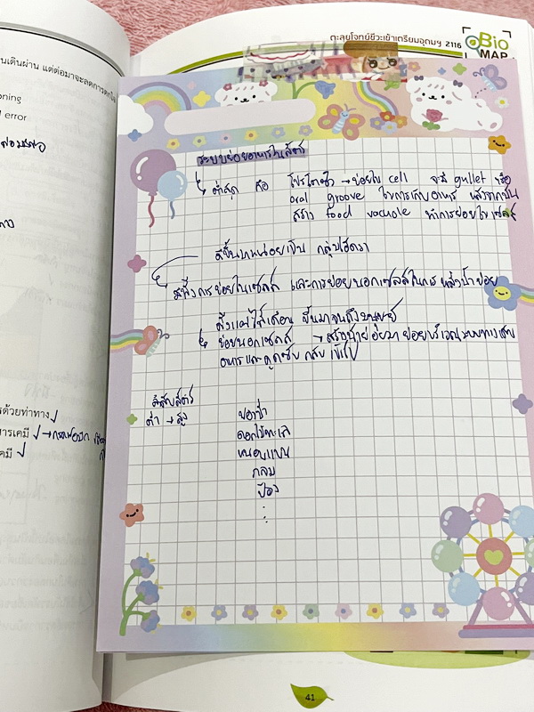 ►สอบเข้าเตรียมอุดม◄ หนังสือกวดวิชาพี่วิเวียน ออนดีมานด์ Upskill ตะลุยโจทย์ชีววิทยา เพื่อสอบเข้าโรงเรียนเตรียมอุดมศึกษา เน้นฝึกทำโจทย์ทั้งเล่ม มีโจทย์ครบทุกเรื่องทุกบท จดครบกือบทั้งเล่ม *ลายมืออ่านยาก* จดละเอียดสูง หนังสือพิมม์สีสวยงามทั้งเล่ม