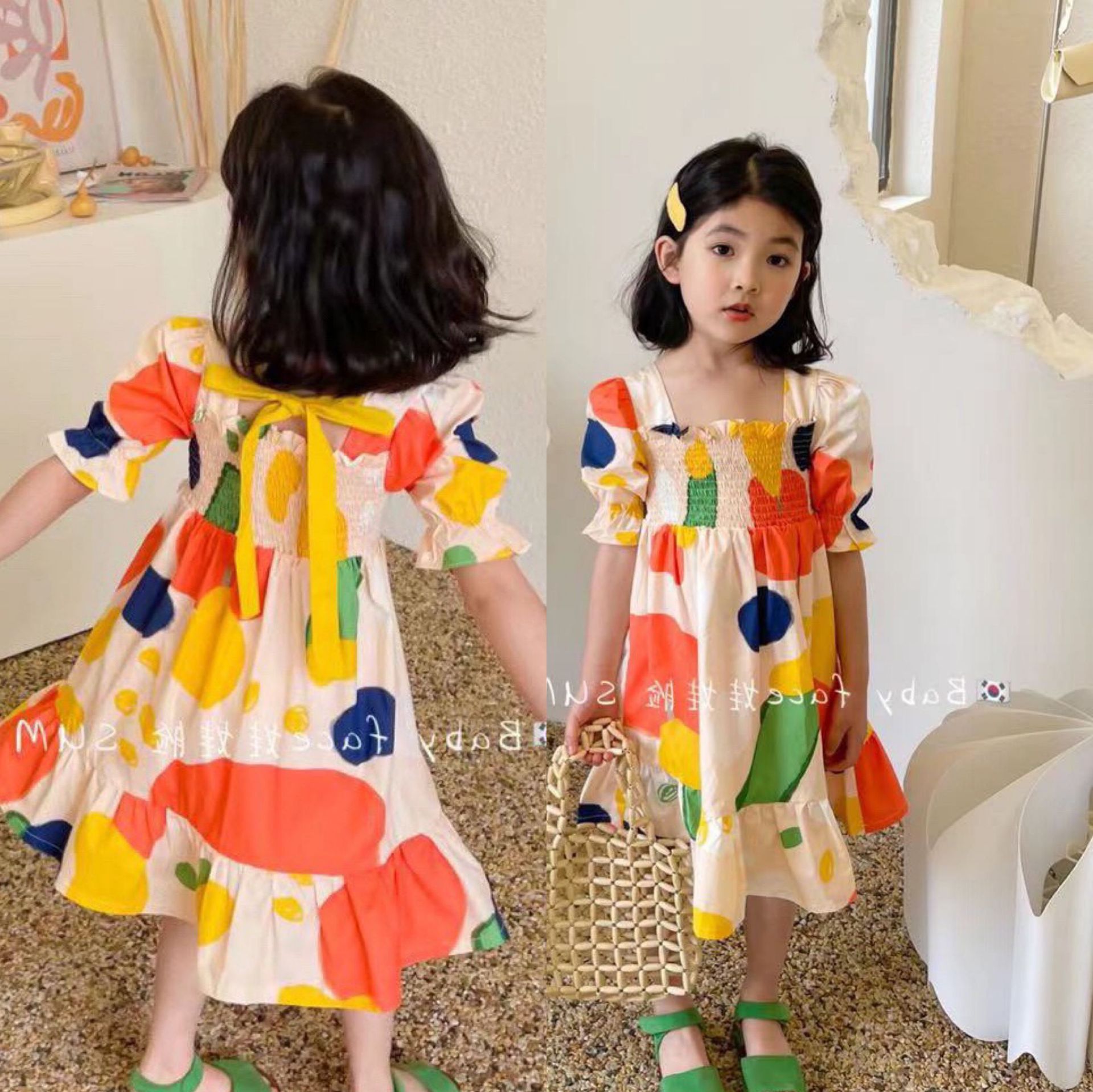 yy112 เดรส size 7-15 5 ชุดต่อแพ็ค (เลือกไซส์ได้ ให้ครบแพ็ค)