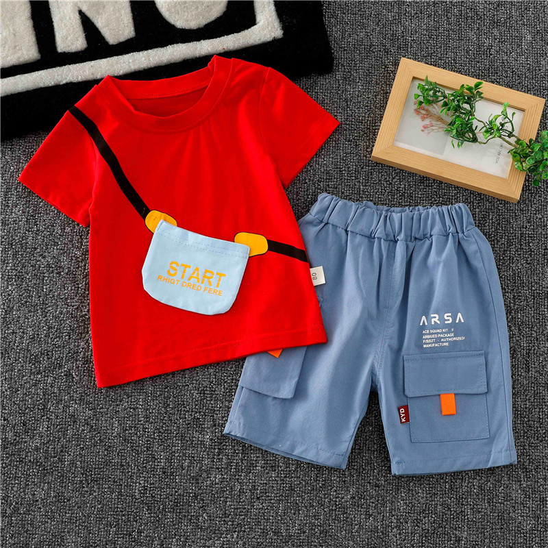 ha1431 เสื้อ+กางเกง size 90-120 จำนวน 4 ตัวต่อแพ็ค