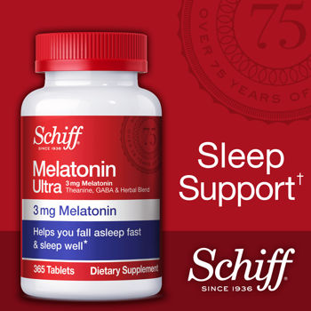 Melatonin ULTRA ขวดใหญ่ขึ้น 365 เม็ด ฮอร์โมนช่วยการนอนหลับ+สมุนไพรเพื่อผ่อนคลาย (ขายดี exp.06/2019) หมด (ไม่มีผลิตแล้ว ตั้งแต่ สค.2560)