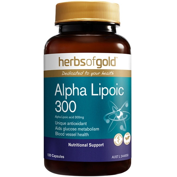 พร้อมส่งฟรี หยุดผิวเสื่อมสภาพ HerbSOfGold Alpha Lipolic Acid 300mg