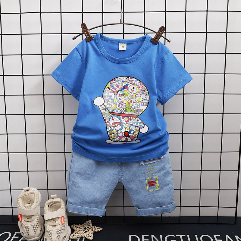 ha1386 เสื้อ+กางเกง size 90-120 จำนวน 4 ตัวต่อแพ็ค