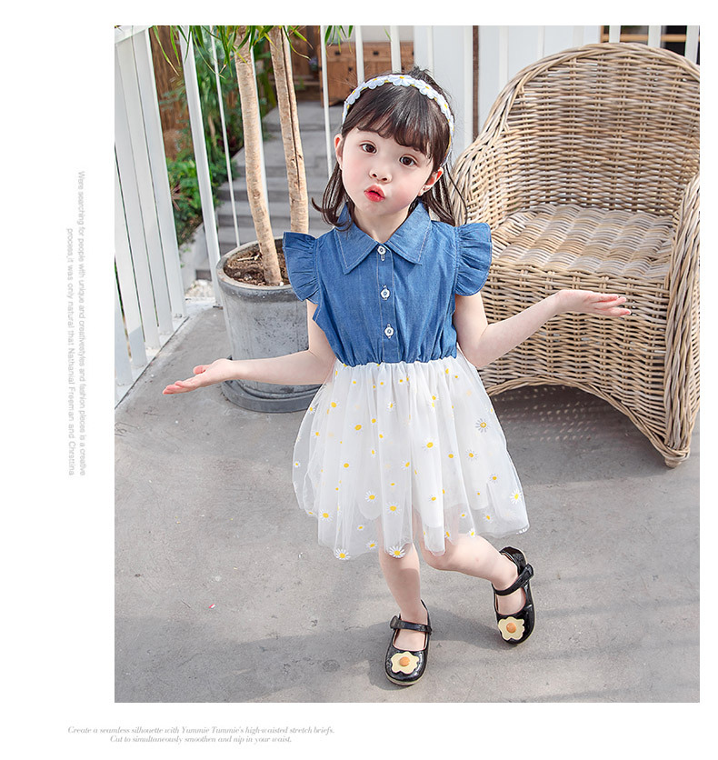 my2456 เดรส size 80-110 จำนวน 4ตัว ต่อแพ็ค