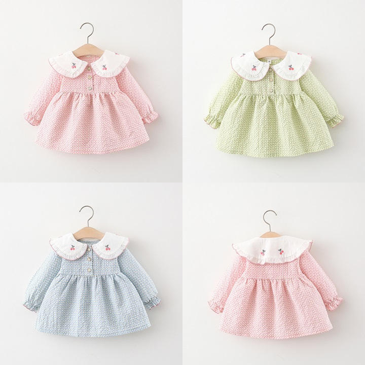 my2904 เดรส size 80-120 จำนวน 5ตัว ต่อแพ็ค