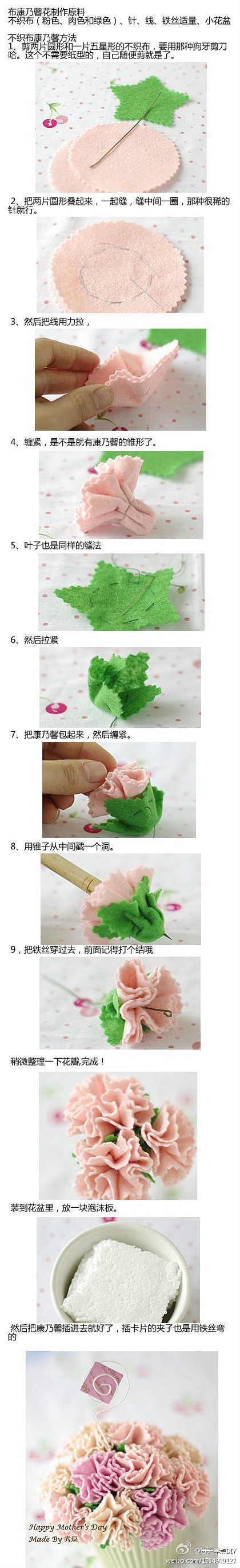 ผ้าสักหลาด 2 หน้า เกรด A