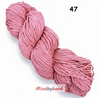 เชือกฟอกนิ่ม เกรด A แบบไจ 47 สีชมพูโอรส