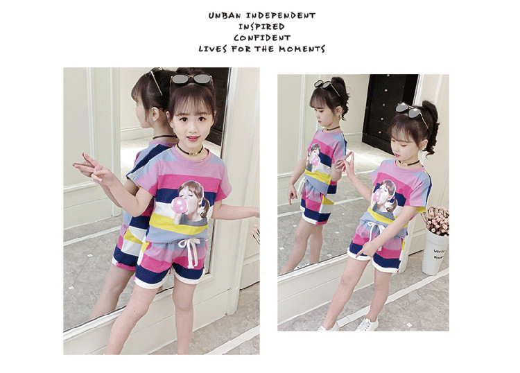 dr4854 เสื้อ+กางเกง เด็กโต 3 ตัวต่อแพ็ค 110-160 (เลือกไซส์ได้ให้ครบแพ็ค)