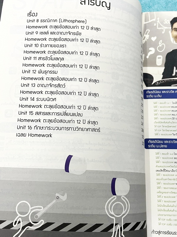 ►สอบเข้ามหิดล◄ หนังสือกวดวิชา Oplus พี่โอ๋โอพลัส วิทยาศาสตร์กวดเข้มเข้ามหิดลวิทยานุสรณ์ สรุปเนื้อหาครบทุกบท มีแบบฝึกหัดประจำบท จดละเอียดบางหน้า ทุกบทมีการบ้านเป็นตะลุยข้อสอบเก่า 12 ปีล่าสุด มีเฉลยครบทุกข้อ ด้านหลังมีข้อสอบ สสวท. วิชาวิทยาศาสตร์อีก 4 ชุด ม