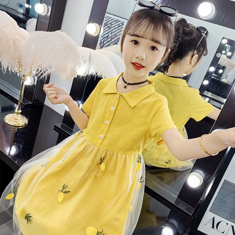 dr4971 เดรส เด็กโต 3 ตัวต่อแพ็ค 110-160 (เลือกไซส์ได้ให้ครบแพ็ค)