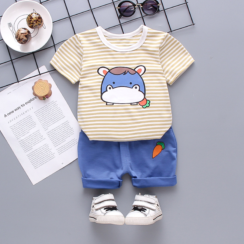 ha1602 เสื้อ+กางเกง size 80-110 จำนวน 4 ตัวต่อแพ็ค