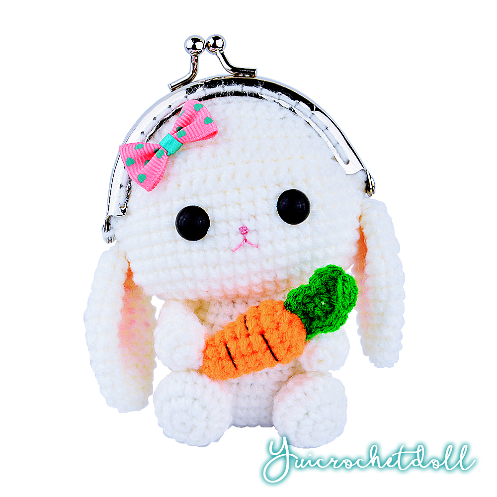 กระเป๋าปิ๊กแป๊ก กระต่ายนมสด