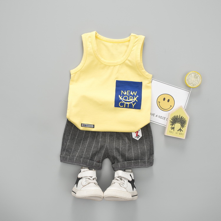 ha437 เสื้อกล้าม+กางเกง size 80-110 4ตัวต่อแพ็ค