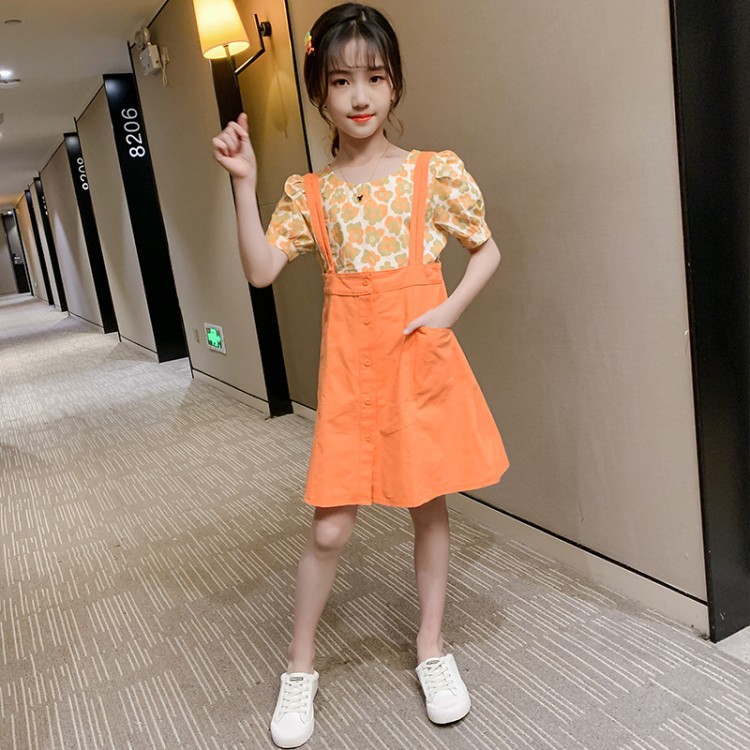 dr4908 เสื้อ+กระโปรง เด็กโต 3 ตัวต่อแพ็ค 110-160 (เลือกไซส์ได้ให้ครบแพ็ค)