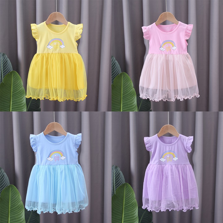 ha1345 เดรส size 80-120 จำนวน 5 ตัวต่อแพ็ค
