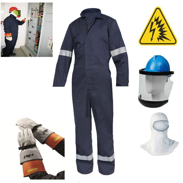 ชุดกันไฟฟ้าแรงสูง (1 ชุดพร้อมใช้งาน หัวจรด เท้า)