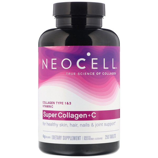 พร้อมส่ง คอลลาเจน Neocell Super Collagen+C Type 1&3 250เม็ด