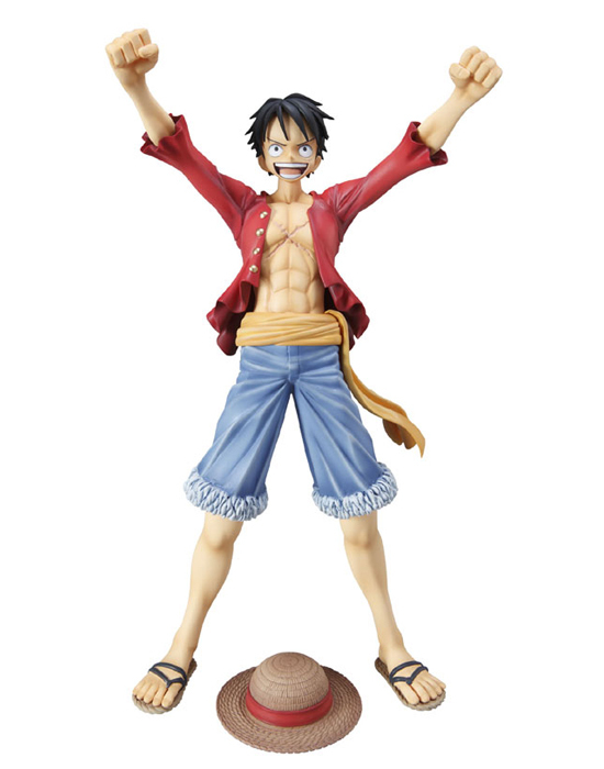 P.O.P Monkey-D-Luffy ฐานเหลี่ยมแดง ชุด5