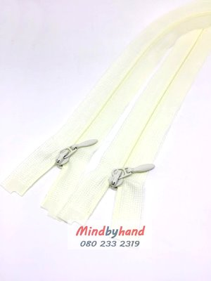 ซิปซ่อนถอดได้ 16 นิ้ว (ราคาต่อเส้น)