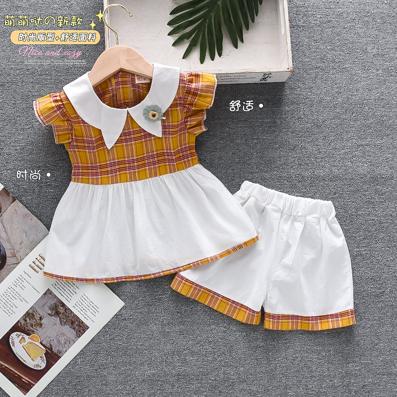 ha1391 เสื้อ+กางเกง size 80-110 จำนวน 4 ตัวต่อแพ็ค
