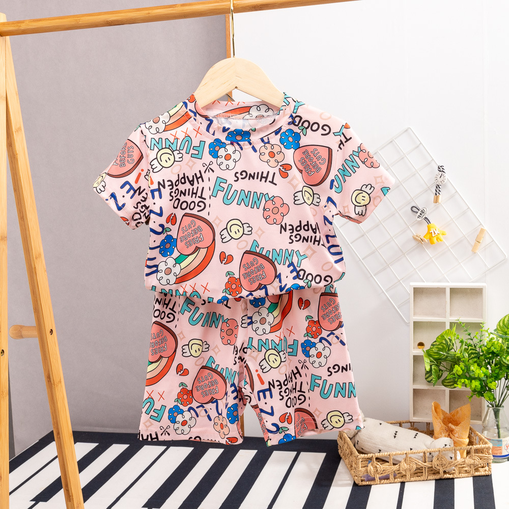 ha1588 เสื้อ+กางเกง size 80-120 จำนวน 5 ตัวต่อแพ็ค