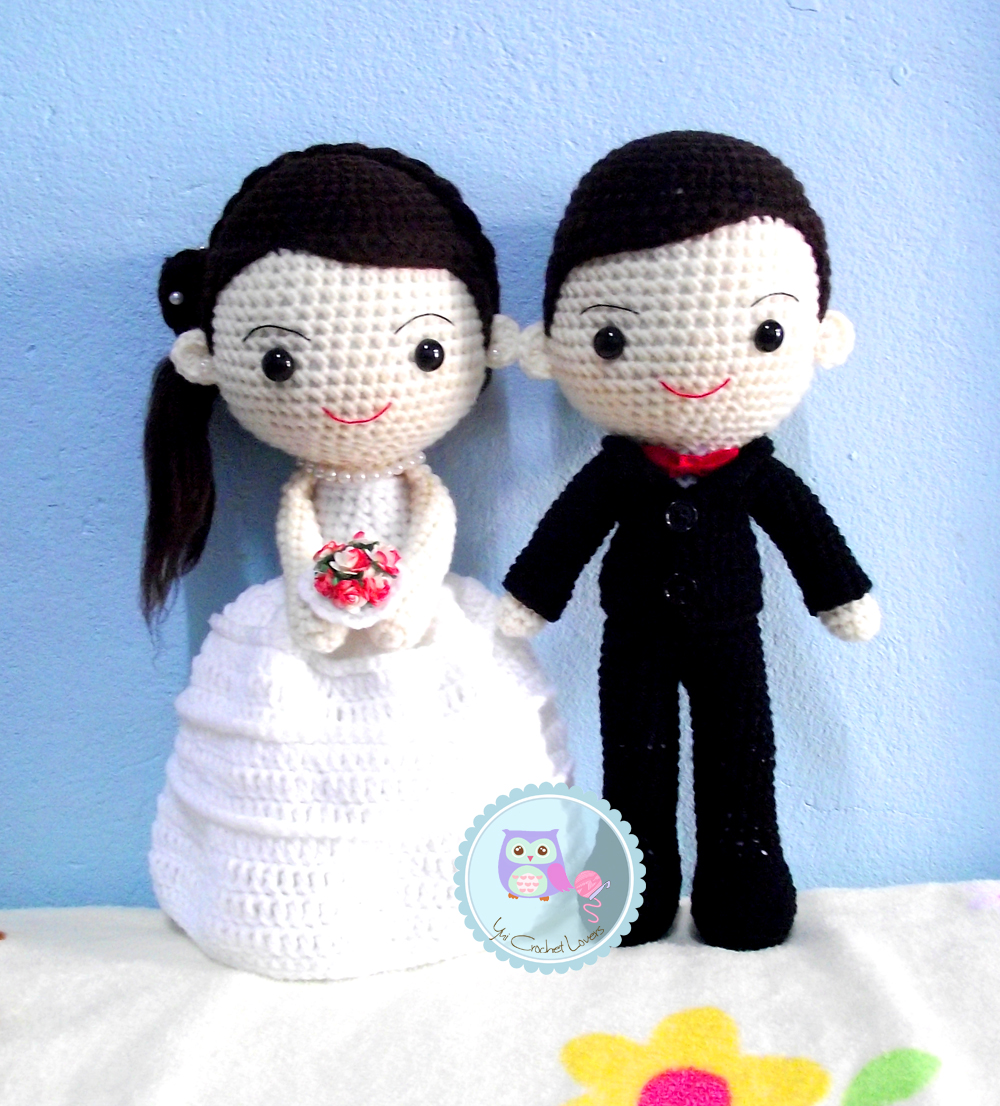 ตุ๊กตาแต่งงาน เจ้าบ่าว-เจ้าสาว 11 นิ้ว แบบที่ 3