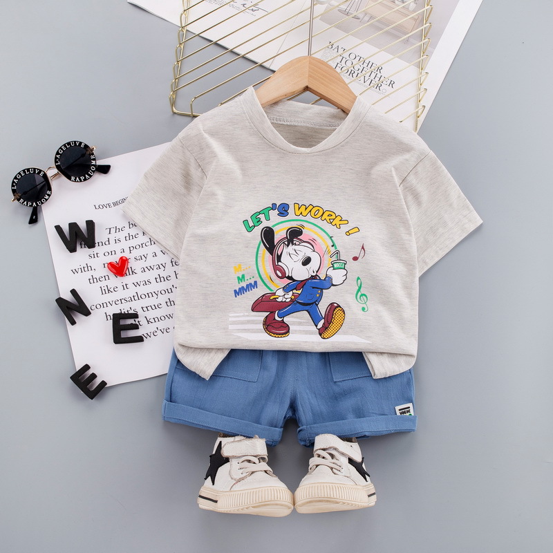 ha1497 เสื้อ+กางเกง size 80-120 จำนวน 5 ตัวต่อแพ็ค