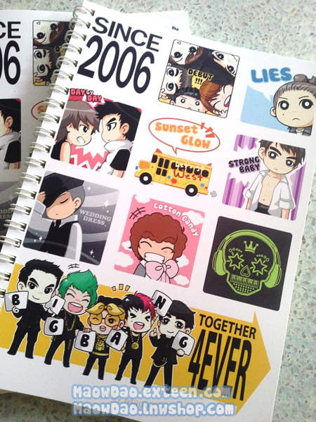 BIGBANG Note book