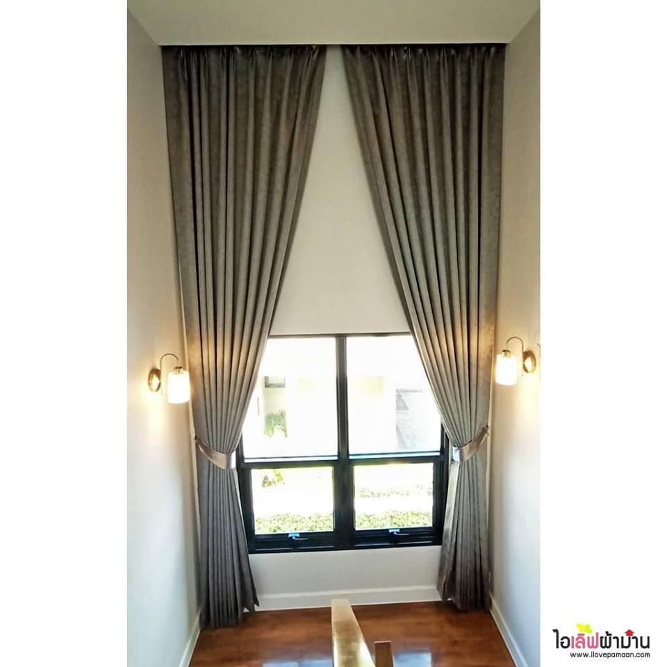 [H440] Centro รามอินทรา ม่านจีบ และม่านพับ ผ้ากันแสงแดด